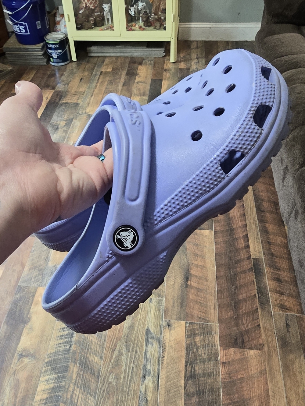 CROCS Women's Classic Clog in Light Lavender
